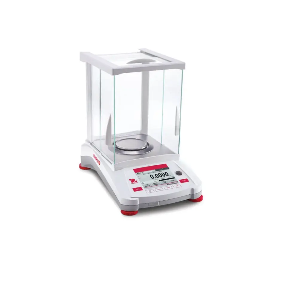 OHAUS AX623 Analitik Terazi 620 g 0.001 g - Dahili Kalibrasyon