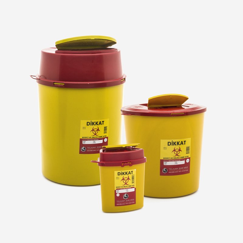 İSOLAB 062.80.912 atık kutusu - 12 lt