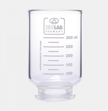 ISOLAB 043.03.003 filtre hunisi - vakum filtre düzeneği için - 300 ml