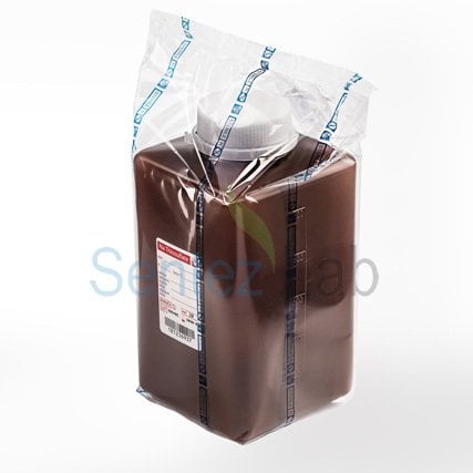 Lp İtaliana Su Numune Şişesi PP Amber 500 ml Boş Tek Tek Poşetli Gama Steril