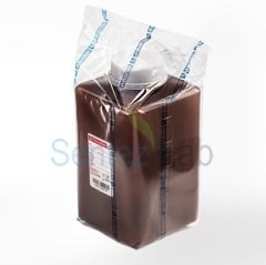 Lp İtaliana Su Numune Şişesi PP Amber 500 ml Boş Tek Tek Poşetli Gama Steril