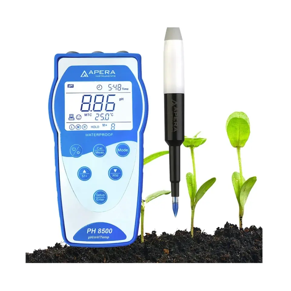 Apera PH8500-SL Toprak Tipi Taşınabilir pH Metre - LabSen 553 Elektrotlu