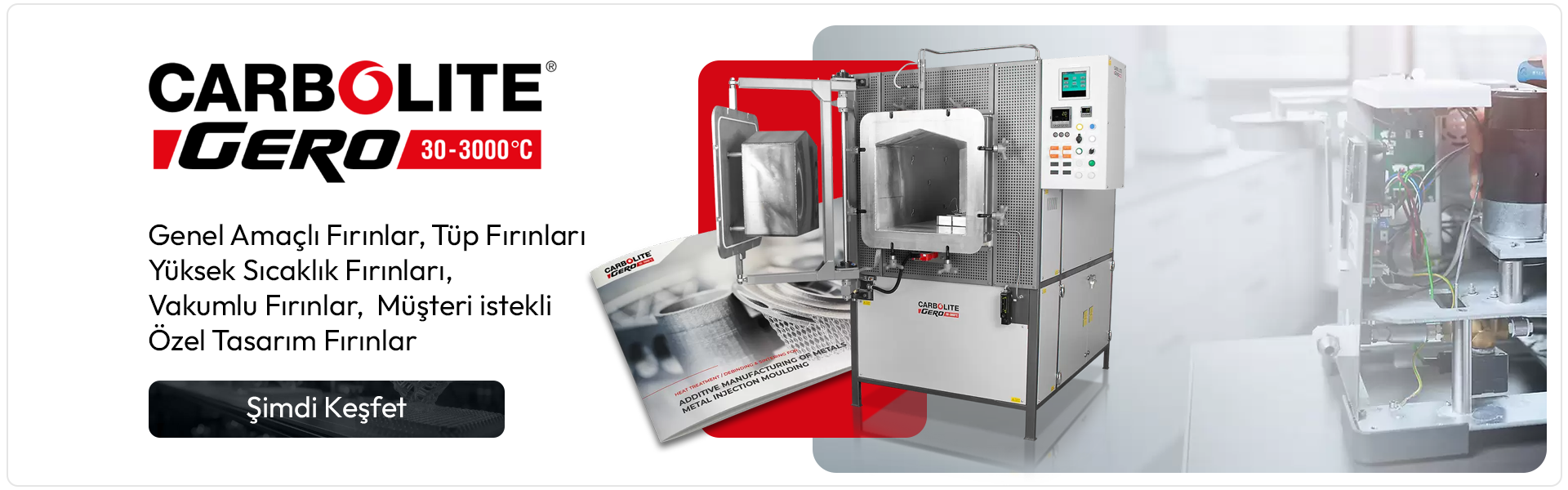 Carbolite Gero Laboratuvar Fırınları