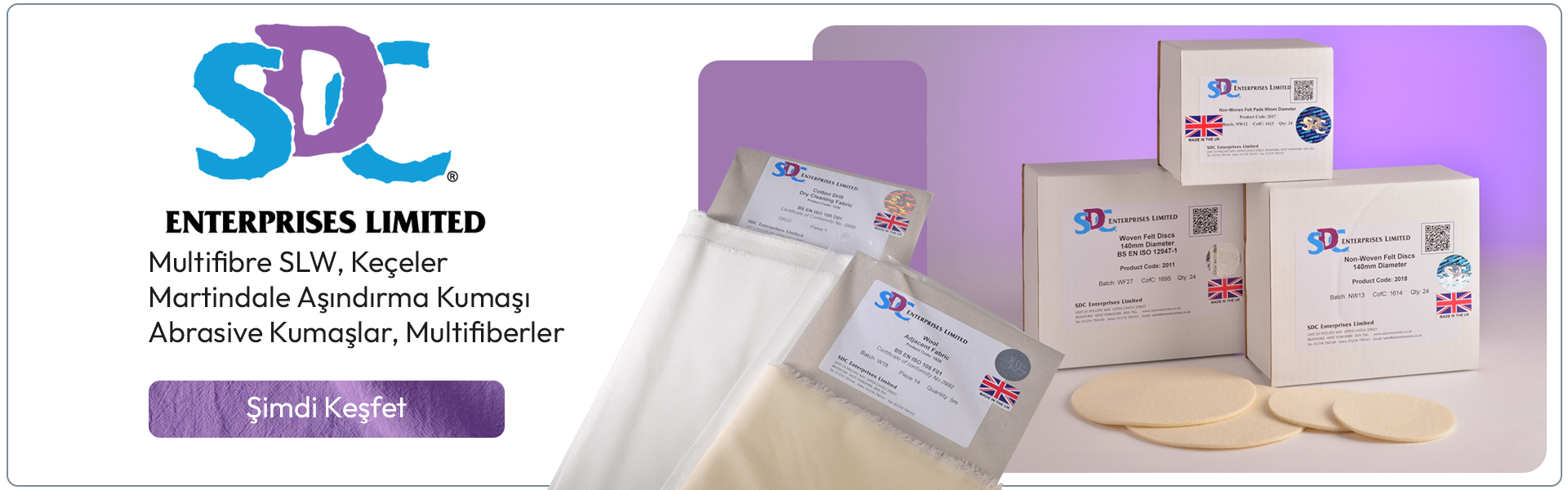 SDC Enterprises Tekstil Testleri ve Kalite Kontrolü