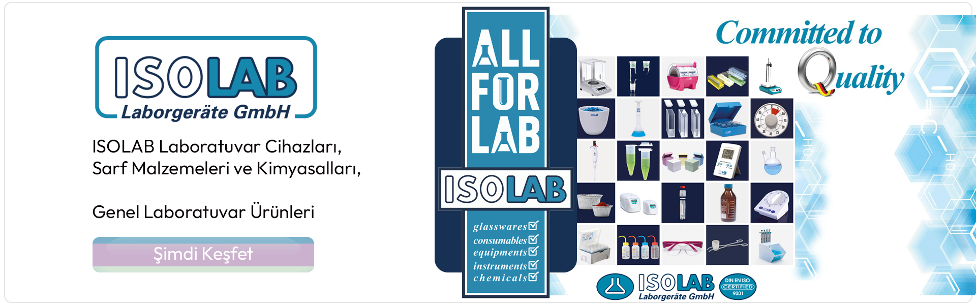 ISOLAB Genel Laboratuvar Ürünleri